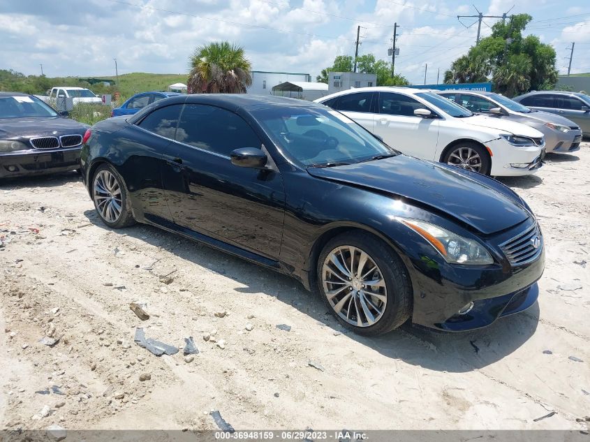 2013 INFINITI G37 CONVERTIBLE BASE - JN1CV6FEXDM770602