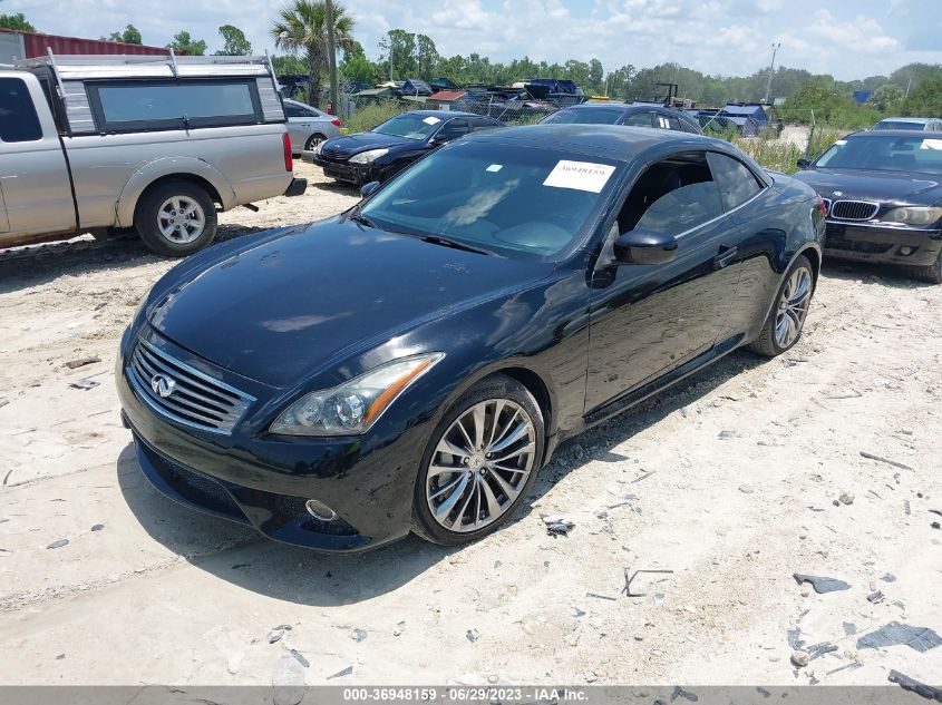 2013 INFINITI G37 CONVERTIBLE BASE - JN1CV6FEXDM770602