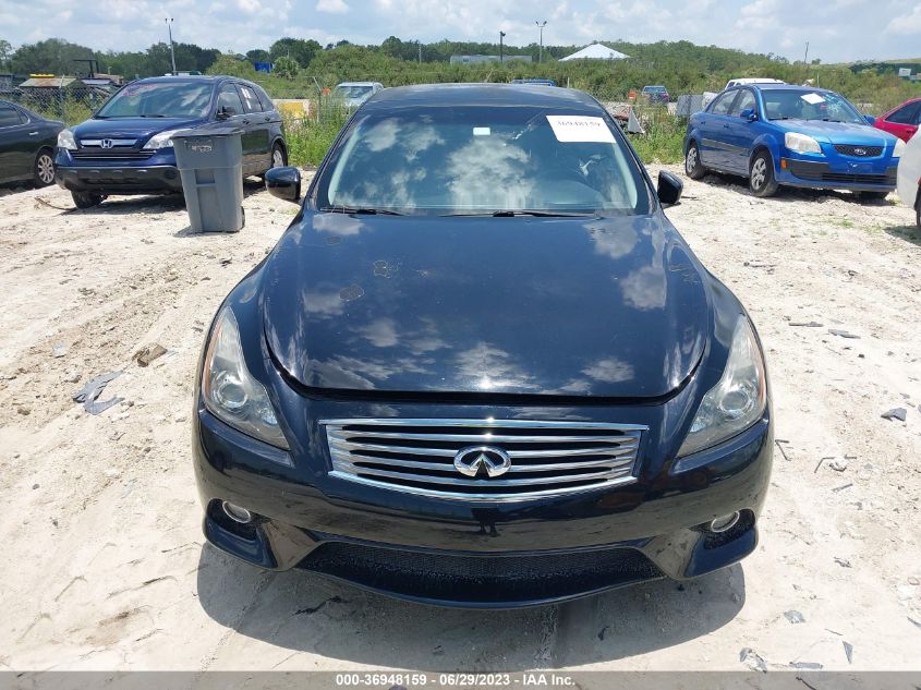 2013 INFINITI G37 CONVERTIBLE BASE - JN1CV6FEXDM770602