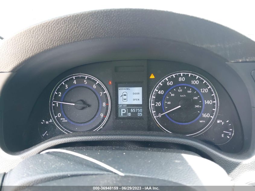 2013 INFINITI G37 CONVERTIBLE BASE - JN1CV6FEXDM770602
