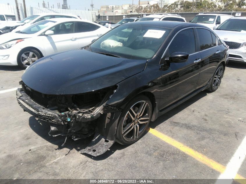 2017 HONDA ACCORD SEDAN SPORT SE - 1HGCR2F15HA204766