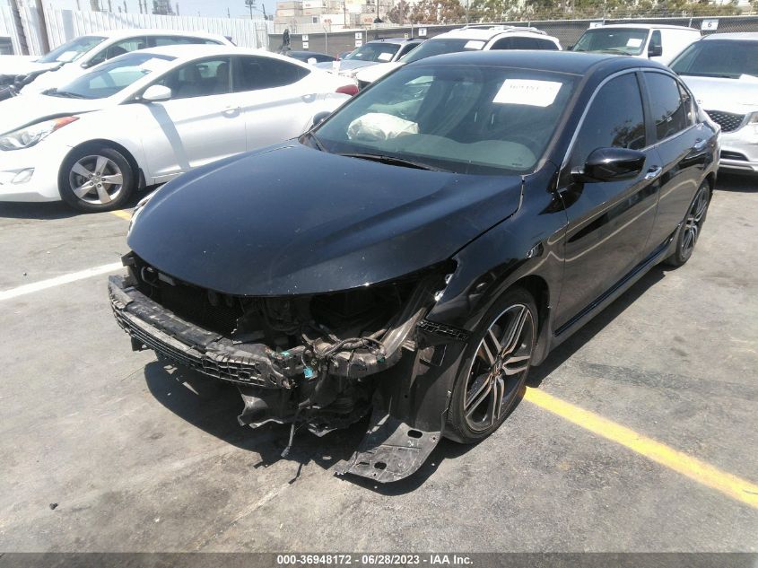 2017 HONDA ACCORD SEDAN SPORT SE - 1HGCR2F15HA204766