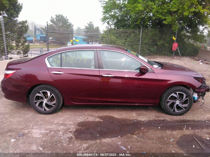 2017 HONDA ACCORD SEDAN LX - 1HGCR2F32HA271360
