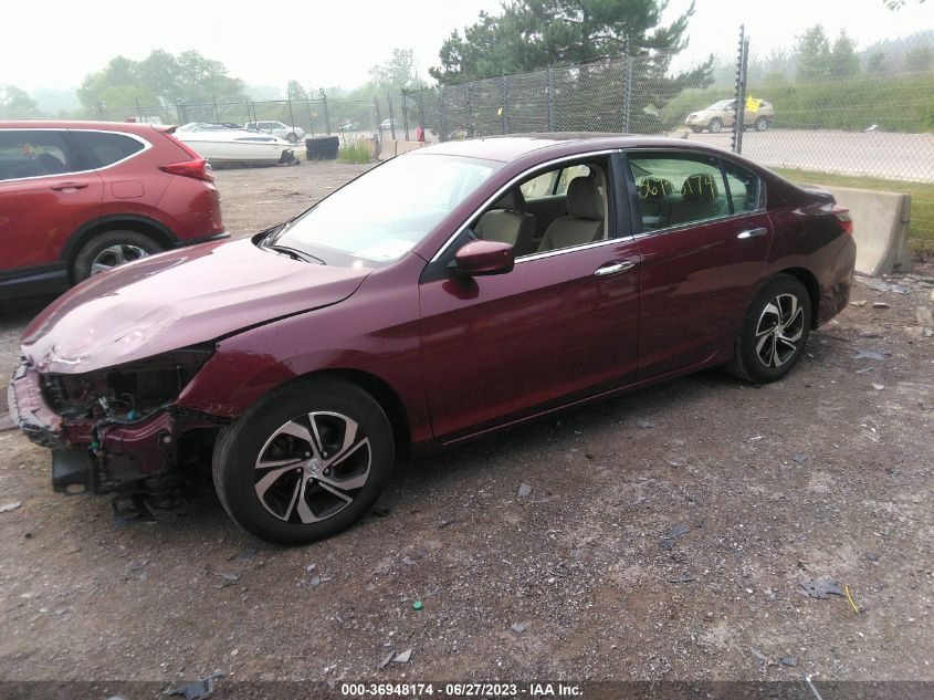 2017 HONDA ACCORD SEDAN LX - 1HGCR2F32HA271360