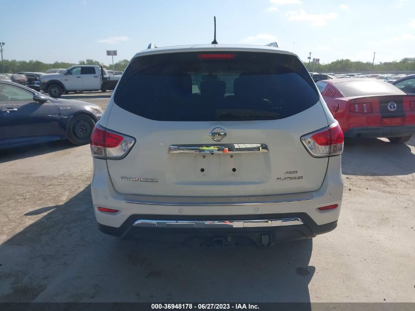 2015 NISSAN PATHFINDER PLATINUM - 5N1AR2MM5FC608828