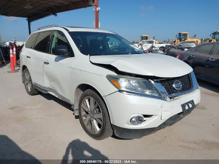 2015 NISSAN PATHFINDER PLATINUM - 5N1AR2MM5FC608828
