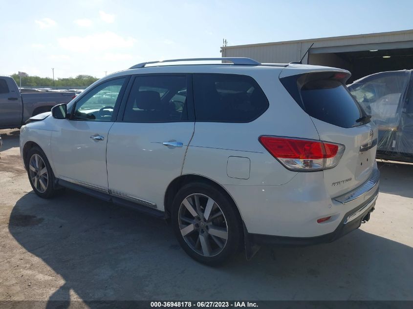 2015 NISSAN PATHFINDER PLATINUM - 5N1AR2MM5FC608828