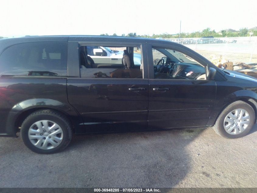 2017 DODGE GRAND CARAVAN SE - 2C4RDGBG0HR849996