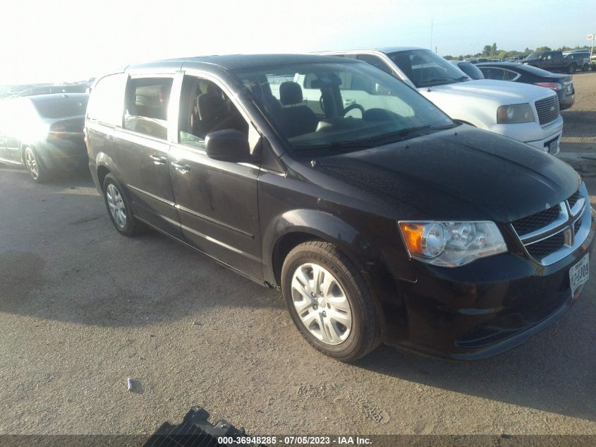 2017 DODGE GRAND CARAVAN SE - 2C4RDGBG0HR849996
