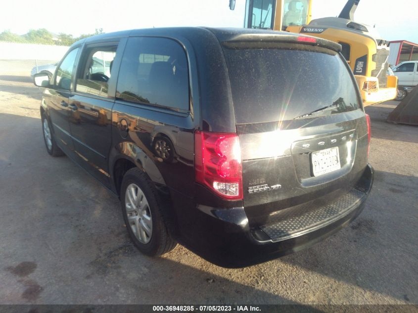2017 DODGE GRAND CARAVAN SE - 2C4RDGBG0HR849996