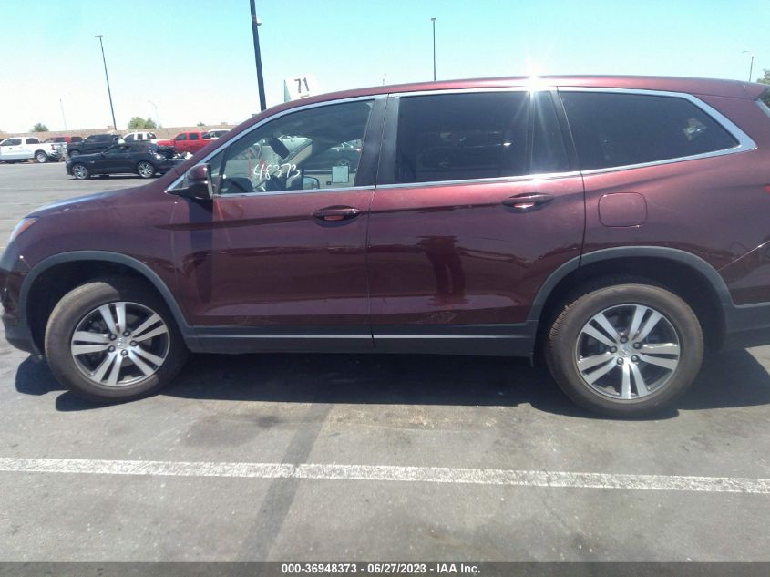 2017 HONDA PILOT EX-L - 5FNYF5H56HB019681