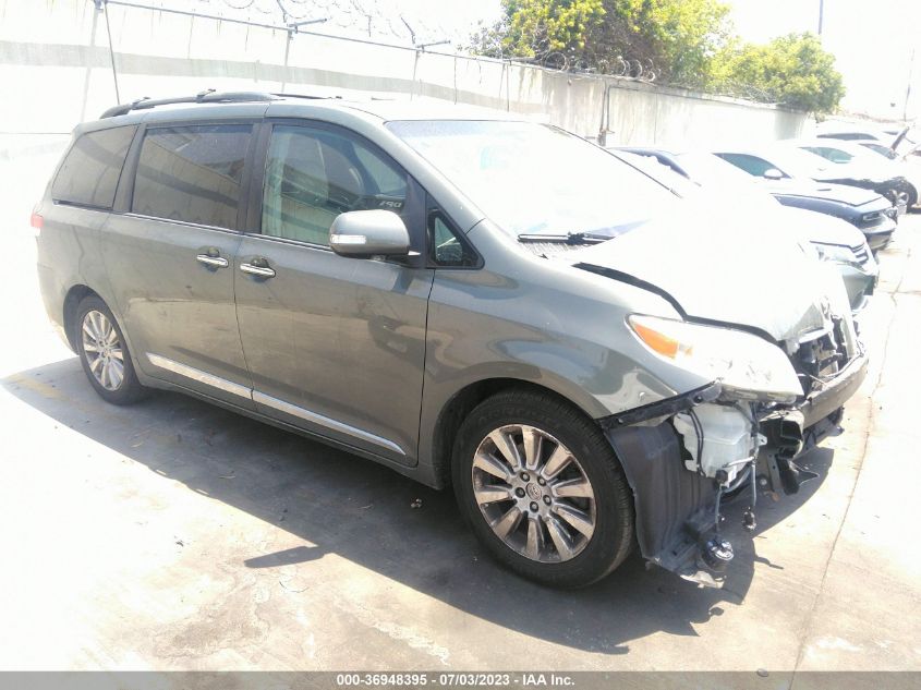 2013 TOYOTA SIENNA XLE AAS/XLE/LTD - 5TDYK3DC5DS399221