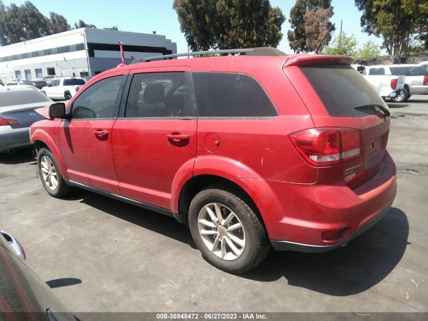 2015 DODGE JOURNEY SXT - 3C4PDDBG2FT581470