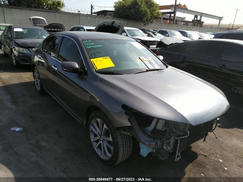 2015 HONDA ACCORD SEDAN SPORT - 1HGCR2E50FA162248