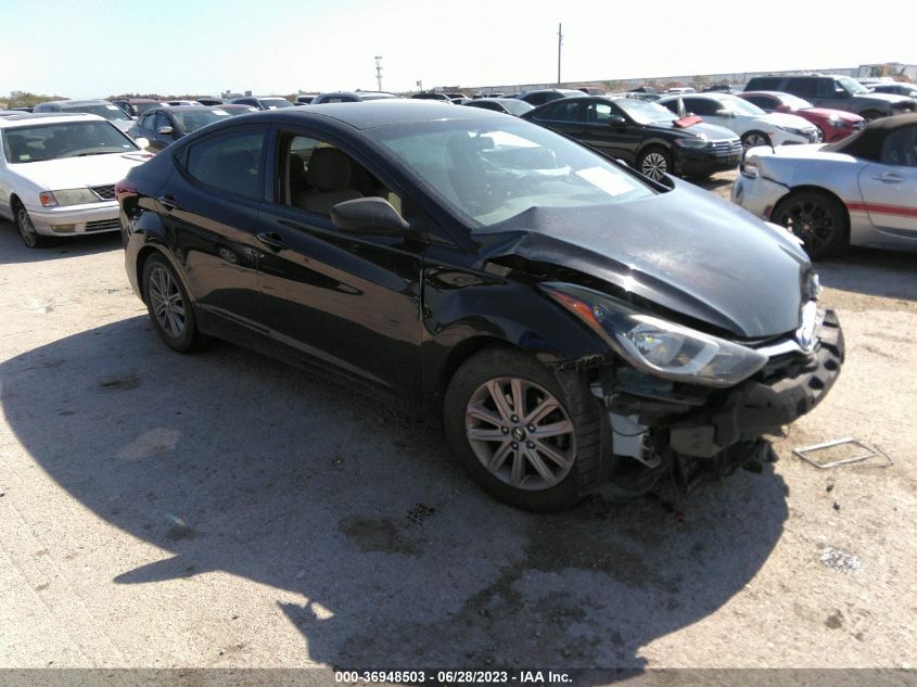 2016 HYUNDAI ELANTRA SE - 5NPDH4AE6GH660262