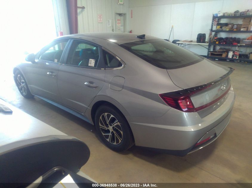 2023 HYUNDAI SONATA HYBRID BLUE - KMHL24JJ3PA067584