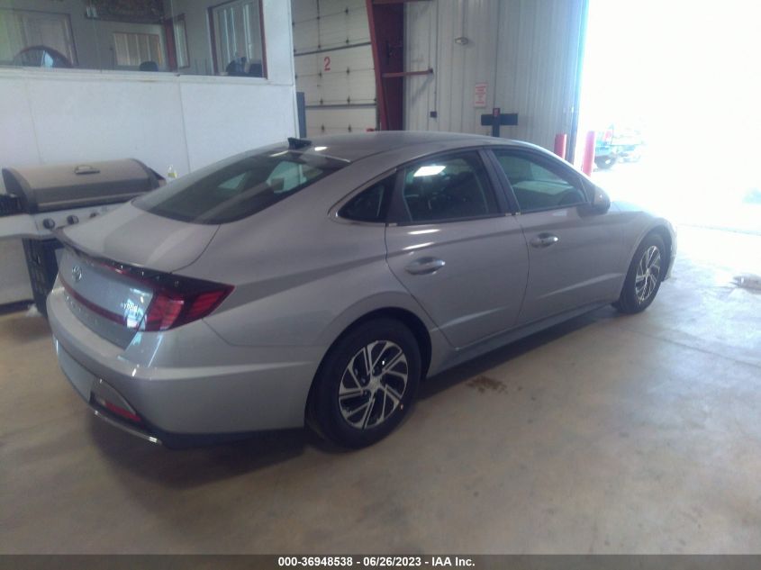 2023 HYUNDAI SONATA HYBRID BLUE - KMHL24JJ3PA067584