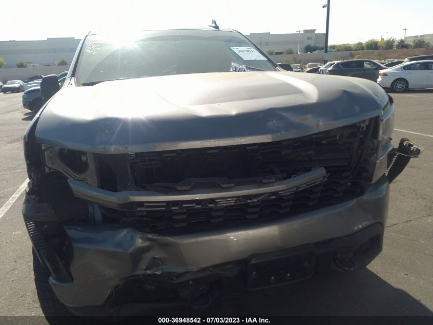 2021 CHEVROLET SILVERADO 1500 CUSTOM - 1GCPWBEK2MZ245760