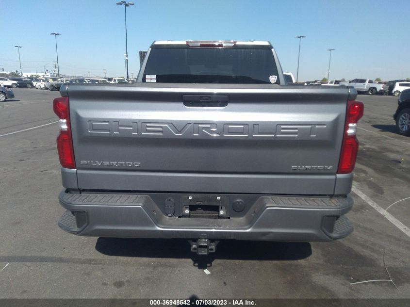 2021 CHEVROLET SILVERADO 1500 CUSTOM - 1GCPWBEK2MZ245760