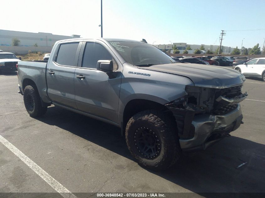2021 CHEVROLET SILVERADO 1500 CUSTOM - 1GCPWBEK2MZ245760