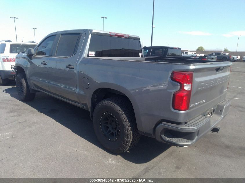 2021 CHEVROLET SILVERADO 1500 CUSTOM - 1GCPWBEK2MZ245760