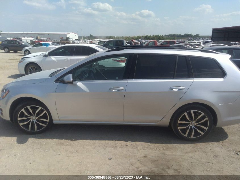 2016 VOLKSWAGEN GOLF SPORTWAGEN TSI LIMITED EDITION - 3VWC17AU3GM518595