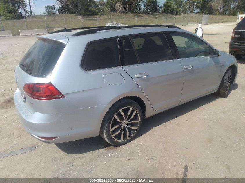 2016 VOLKSWAGEN GOLF SPORTWAGEN TSI LIMITED EDITION - 3VWC17AU3GM518595