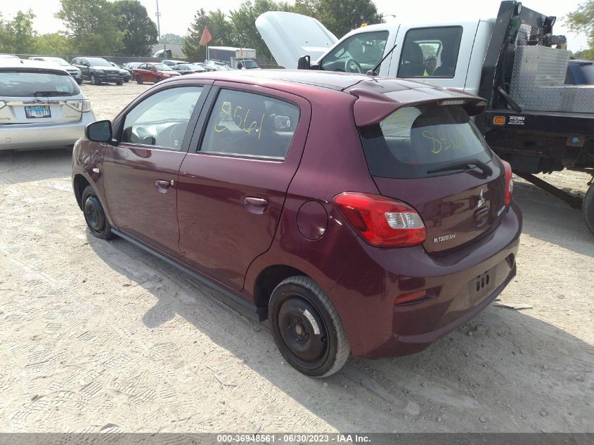 2017 MITSUBISHI MIRAGE ES - ML32A3HJ6HH002002