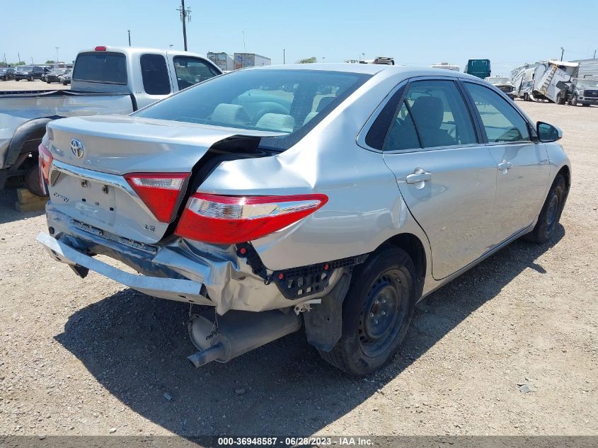 2016 TOYOTA CAMRY XLE/SE/LE/XSE - 4T4BF1FK4GR573431