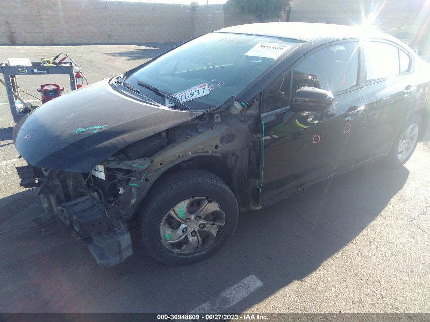 2015 HONDA CIVIC SEDAN LX - 2HGFB2E55FH523041