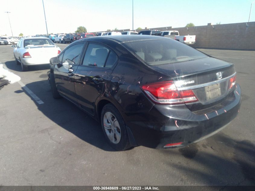 2015 HONDA CIVIC SEDAN LX - 2HGFB2E55FH523041