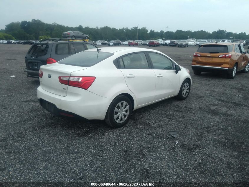 2015 KIA RIO LX - KNADM4A3XF6462087