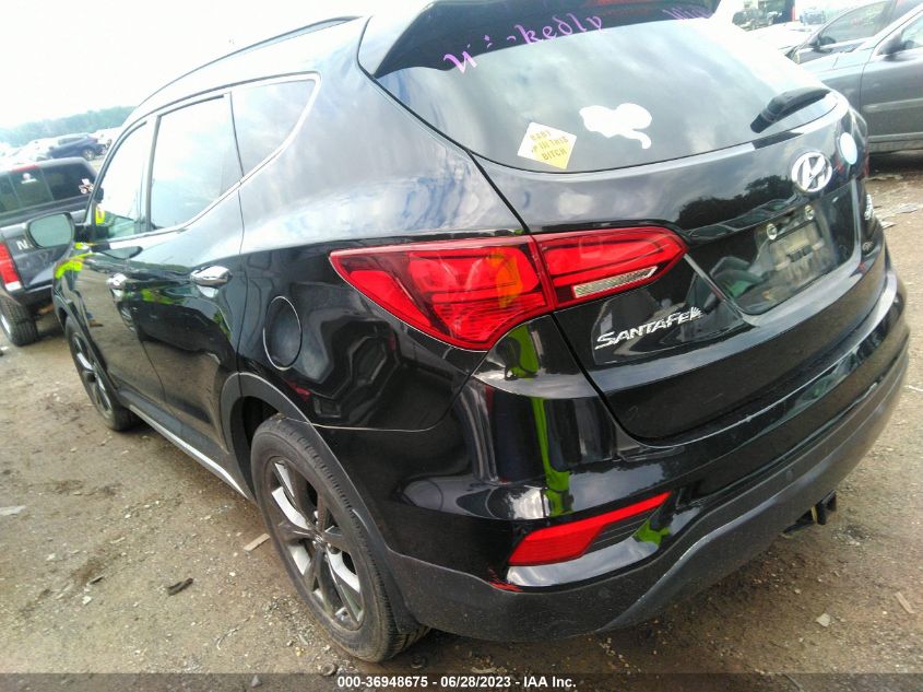 2017 HYUNDAI SANTA FE SPORT 2.0T ULTIMATE - 5XYZWDLA8HG466699
