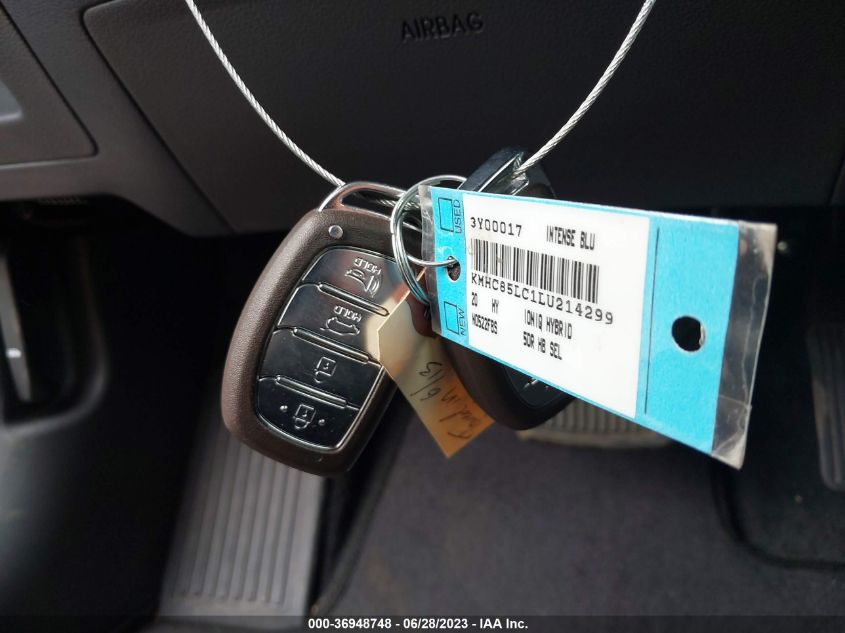 2020 HYUNDAI IONIQ HYBRID SEL - KMHC85LC1LU214299
