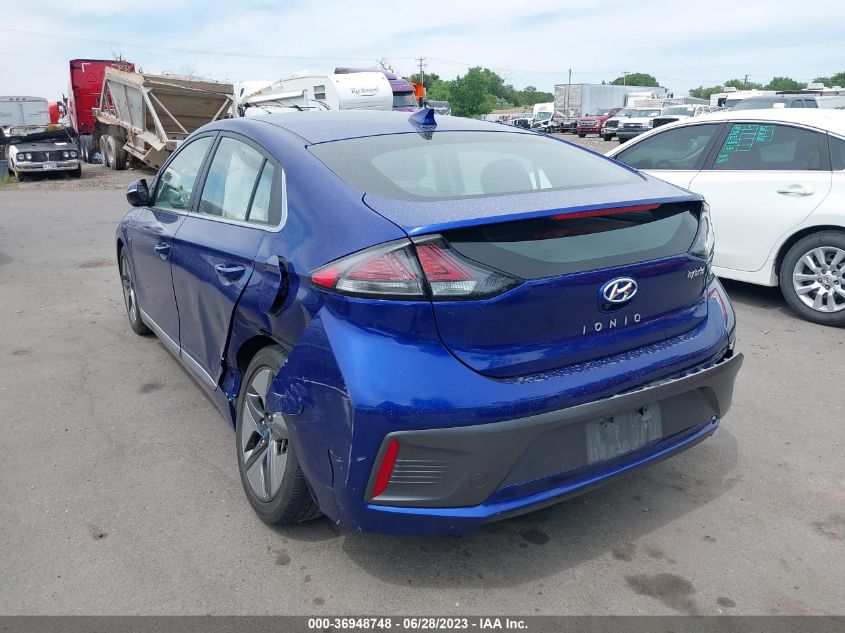 2020 HYUNDAI IONIQ HYBRID SEL - KMHC85LC1LU214299