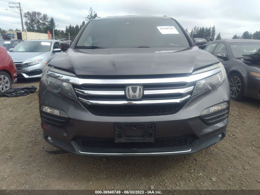 2016 HONDA PILOT ELITE - 5FNYF6H07GB058384