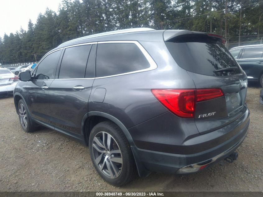 2016 HONDA PILOT ELITE - 5FNYF6H07GB058384