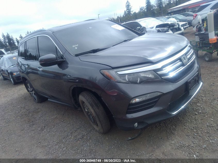 2016 HONDA PILOT ELITE - 5FNYF6H07GB058384