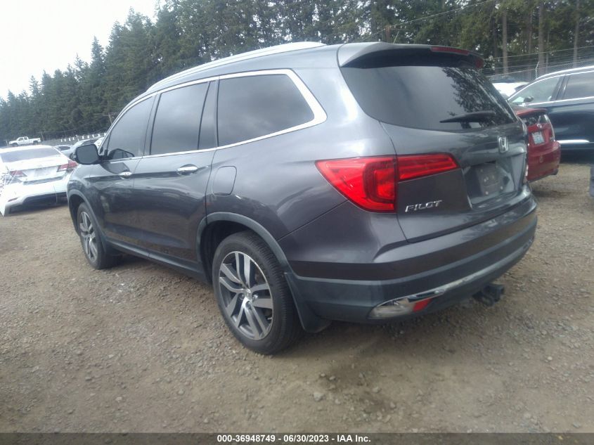 2016 HONDA PILOT ELITE - 5FNYF6H07GB058384