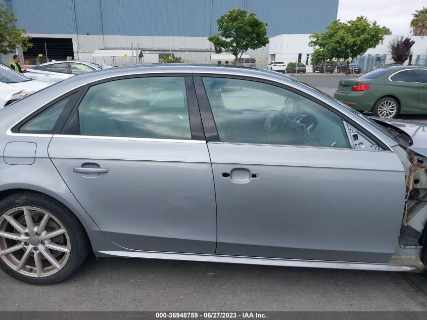2016 AUDI A4 PREMIUM PLUS - WAUFFAFL6GN007965