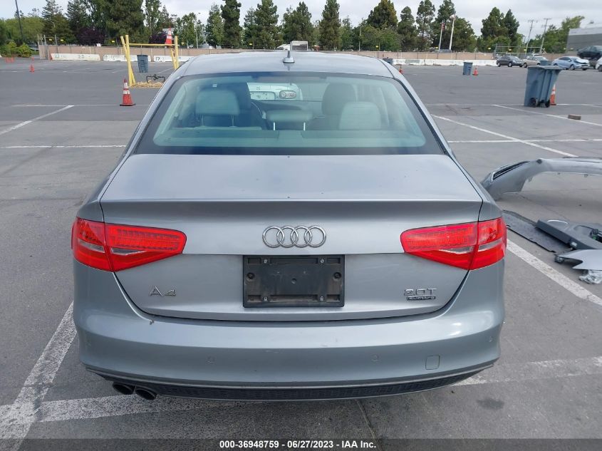 2016 AUDI A4 PREMIUM PLUS - WAUFFAFL6GN007965