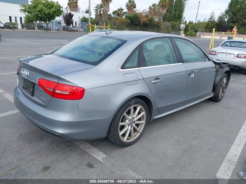 2016 AUDI A4 PREMIUM PLUS - WAUFFAFL6GN007965
