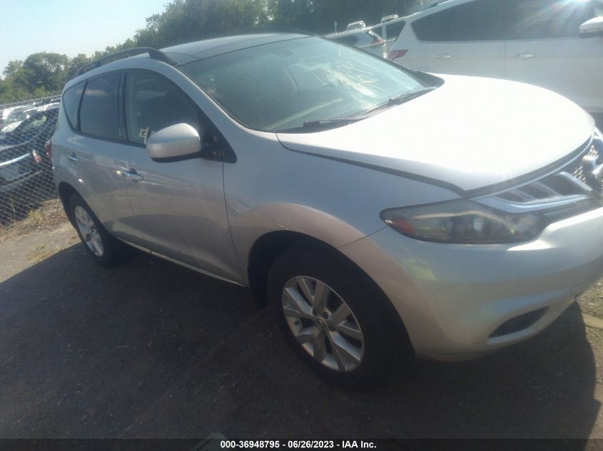 2013 NISSAN MURANO SL - JN8AZ1MW6DW321661