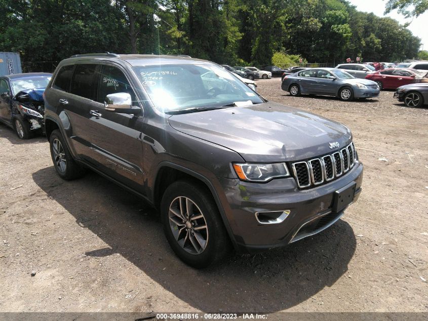 2017 JEEP GRAND CHEROKEE LIMITED - 1C4RJFBG2HC782068