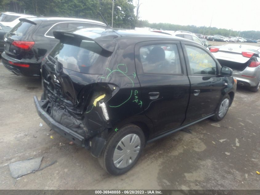 2021 MITSUBISHI MIRAGE ES/LE/CARBONITE EDITION - ML32AUHJ8MH008545