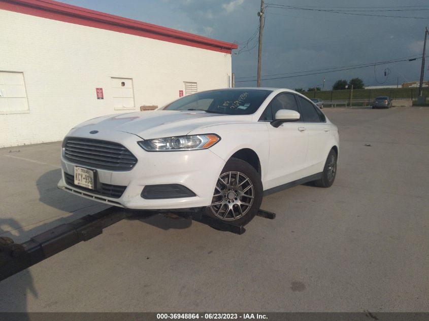 2014 FORD FUSION S - 3FA6P0G75ER394780