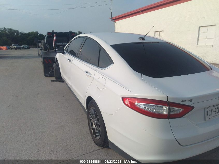 2014 FORD FUSION S - 3FA6P0G75ER394780