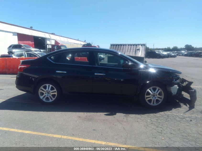 2016 NISSAN SENTRA S - 3N1AB7AP1GY296233