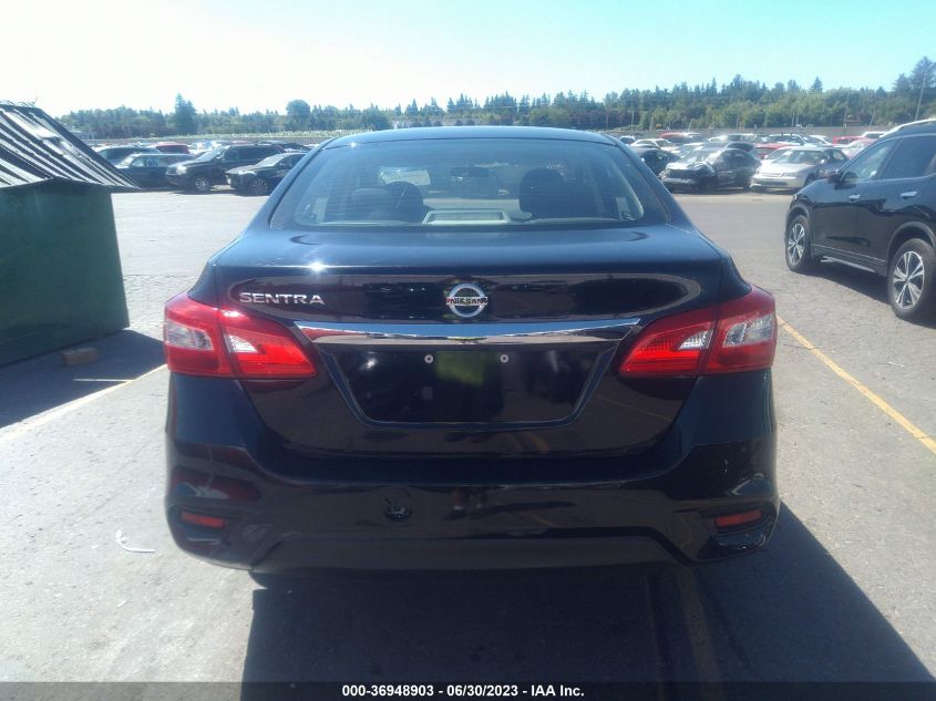 2016 NISSAN SENTRA S - 3N1AB7AP1GY296233