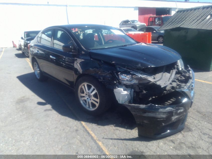 2016 NISSAN SENTRA S - 3N1AB7AP1GY296233